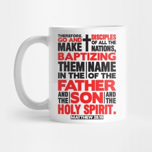 Matthew 28:19 Make Disciples of all the Nations Mug